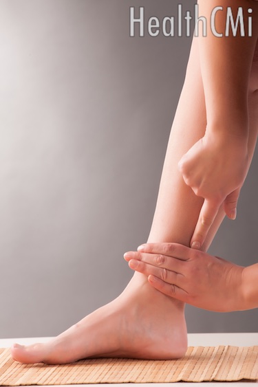 Location of SP6 on a human model.