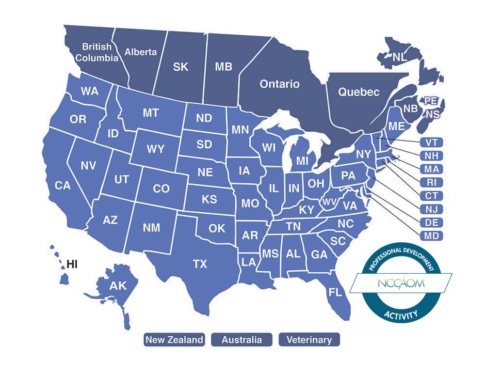 HealthCMI Acupuncture Map