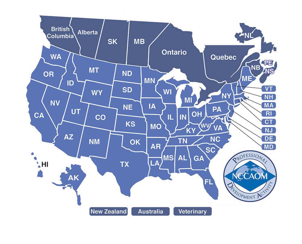 HealthCMI Acupuncture Map